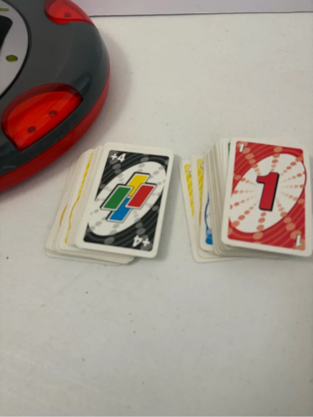 UNO Flash Electronic Card Game Mattel 2007 with 108 Cards Tested Works